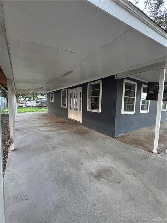 1012 S Inspiration Rd, Mission, TX 78573 - view of patio featuring a carport