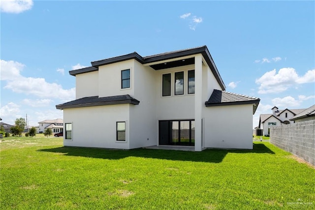 1620 S Ongar Ln, Edinburg, TX 78539 - back of house featuring stucco siding
