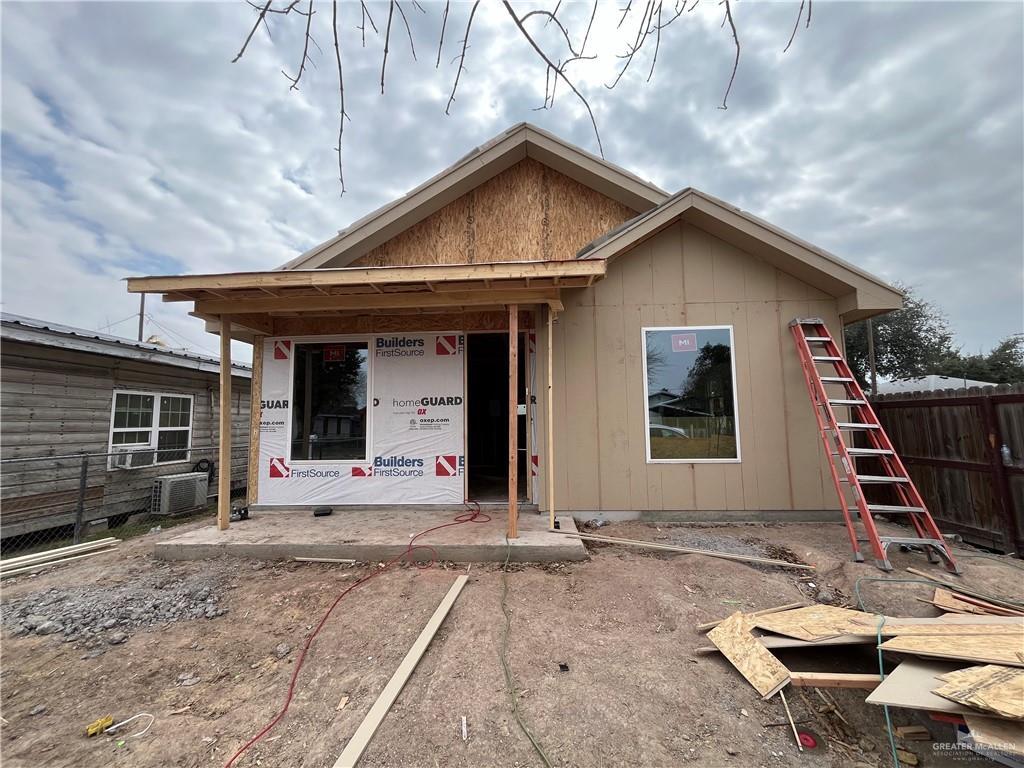 view of property in mid-construction