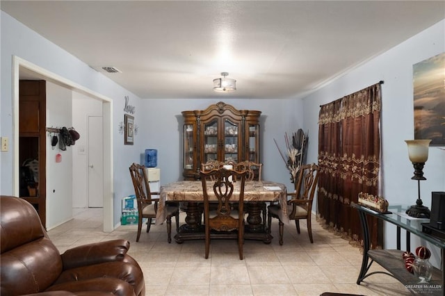 view of dining area