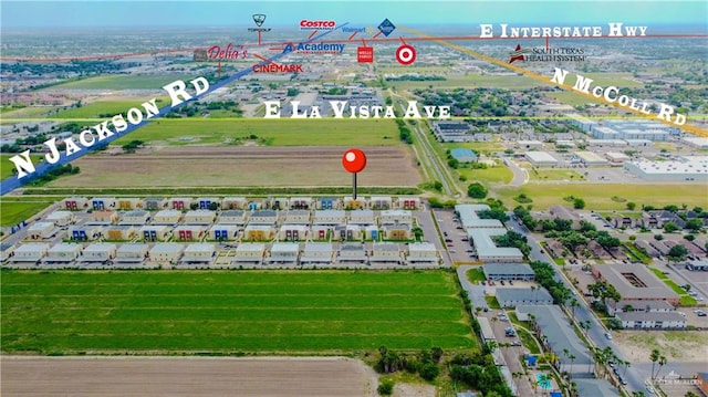 1208 E Camellia Ave Unit 2, Mcallen, TX 78501 - aerial view