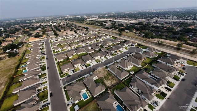 2511 Wisteria St, Mission, TX 78574 - aerial view of property and surrounding area with nearby suburban area