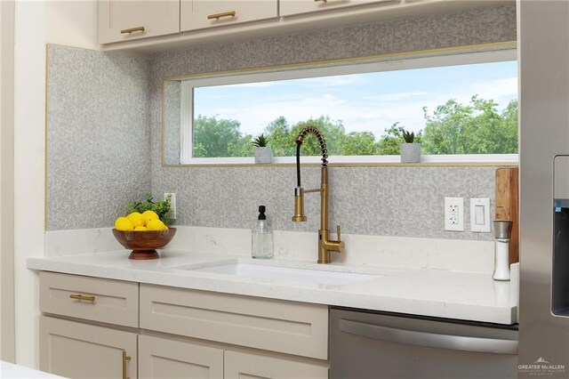 bar with dishwasher and a sink