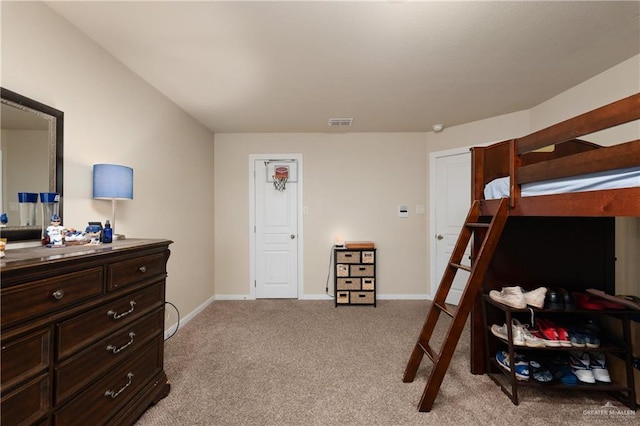 4230 Stillwater Cv, Edinburg, TX 78542 - bedroom featuring light colored carpet, baseboards, and visible vents