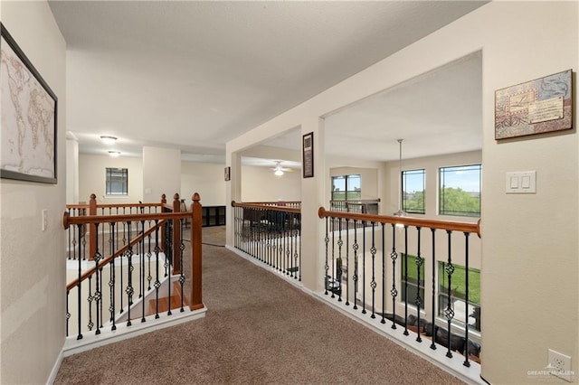 4230 Stillwater Cv, Edinburg, TX 78542 - hallway with carpet flooring