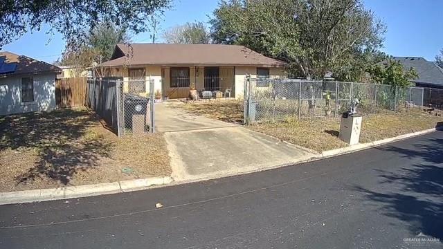 view of ranch-style home