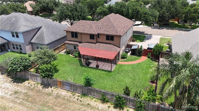 3109 Viola Dr, Mission, TX 78574 - view from above of property