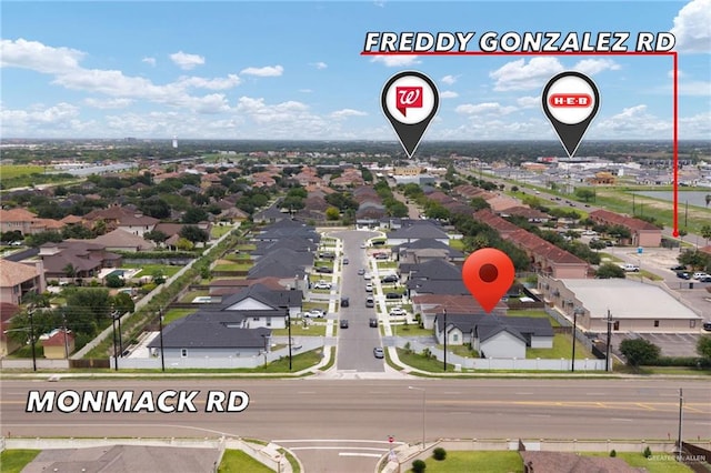 3524 Inez St, Edinburg, TX 78539 - aerial view of residential area
