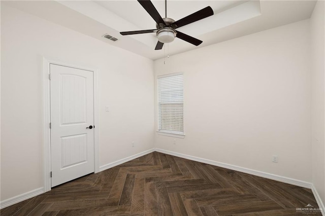 3524 Inez St, Edinburg, TX 78539 - unfurnished room with baseboards and ceiling fan