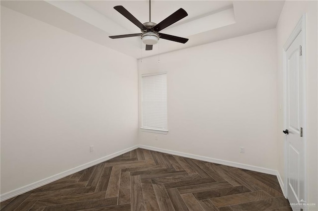 3524 Inez St, Edinburg, TX 78539 - spare room with baseboards and a ceiling fan