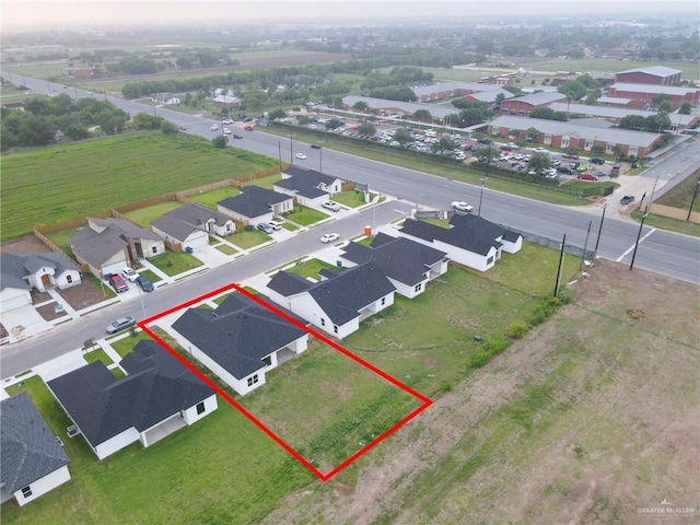 1007 Broken Arrow Dr, Alamo, TX 78516 - bird's eye view featuring a residential view