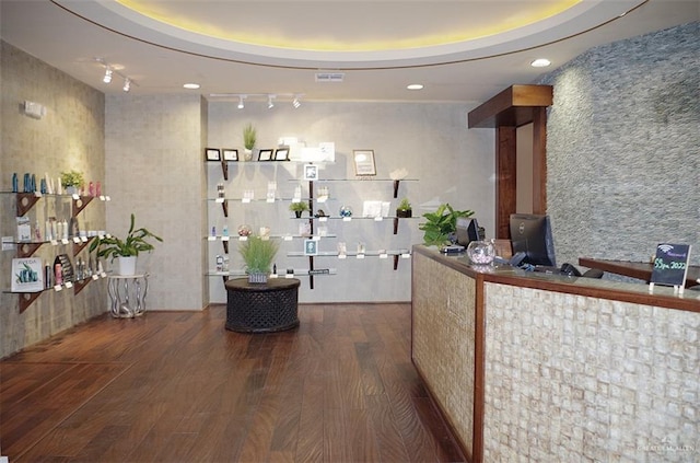 welcome area with visible vents