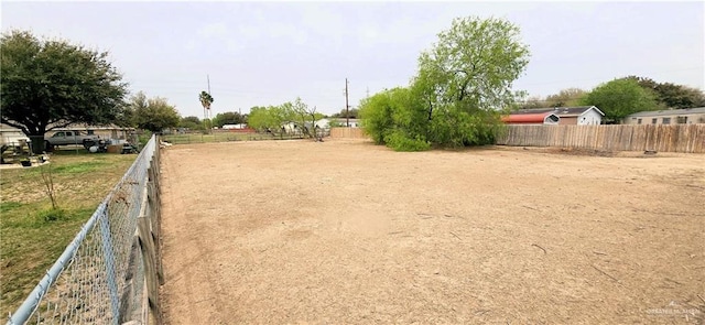 view of road