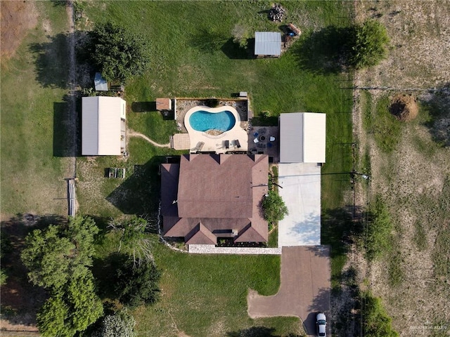5213 Mile 8 1/2 Rd, Edinburg, TX 78541 - aerial overview of property's location featuring a pool