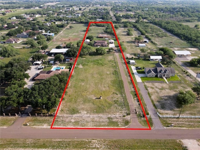 5213 Mile 8 1/2 Rd, Edinburg, TX 78541 - view of property location with property boundaries highlighted
