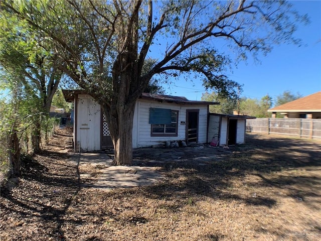 view of back of house