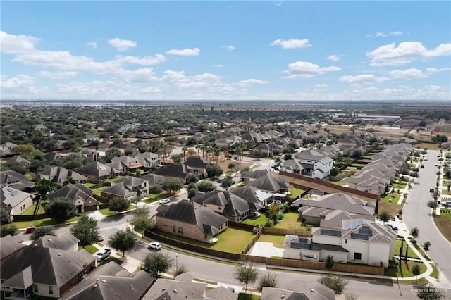 birds eye view of property featuring a residential view