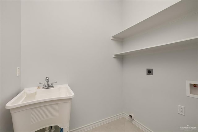 9206 N 25th St, Mcallen, TX 78504 - laundry room featuring hookup for a washing machine and electric dryer hookup