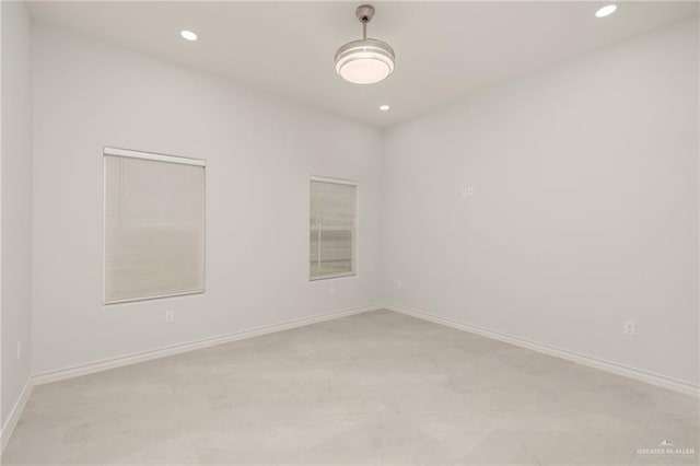 9206 N 25th St, Mcallen, TX 78504 - unfurnished room featuring recessed lighting and baseboards