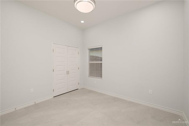 9206 N 25th St, Mcallen, TX 78504 - empty room with baseboards and recessed lighting