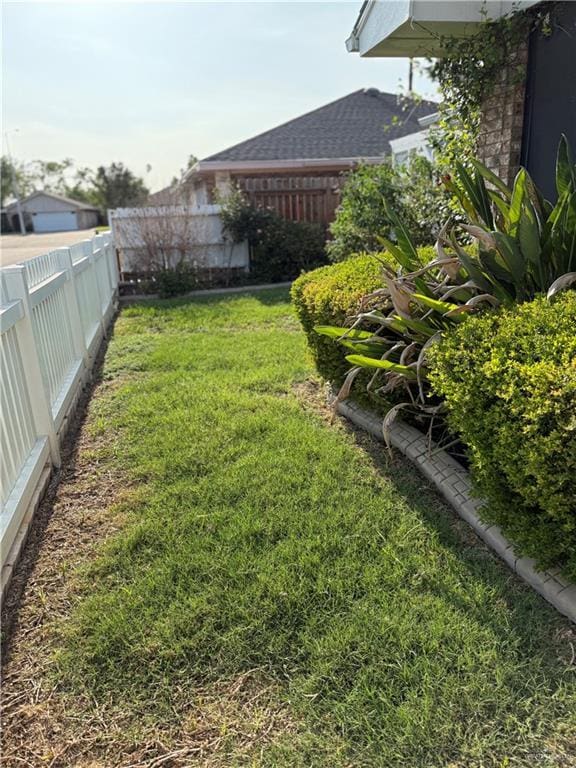2303 Viola St, Mission, TX 78574 - view of yard with a fenced backyard