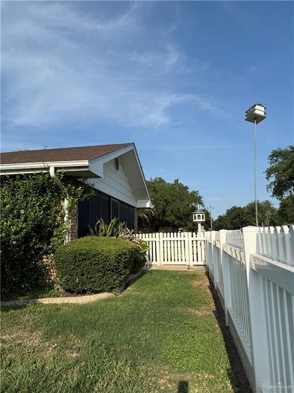 2303 Viola St, Mission, TX 78574 - view of yard with fence