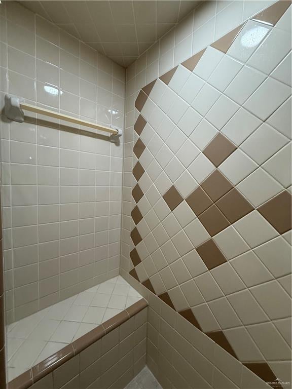 2303 Viola St, Mission, TX 78574 - bathroom with tiled shower