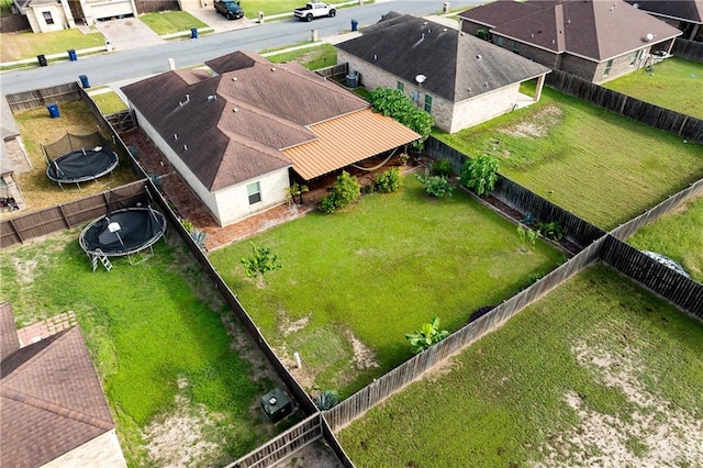 1041 Arroyo Cir, Mercedes, TX 78570 - aerial perspective of suburban area