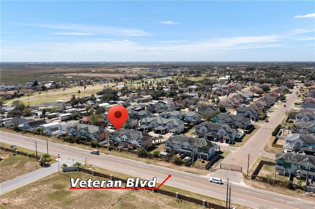 2715 Melanie Dr, Pharr, TX 78577 - birds eye view of property with a residential view