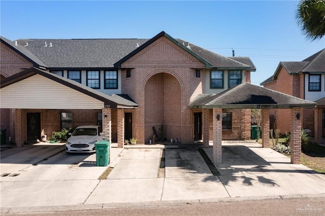 2715 Melanie Dr, Pharr, TX 78577 - traditional-style house featuring brick siding and concrete driveway