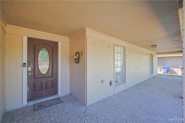 view of property entrance