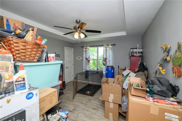 4511 Abbey St, Mercedes, TX 78570 - storage with ceiling fan