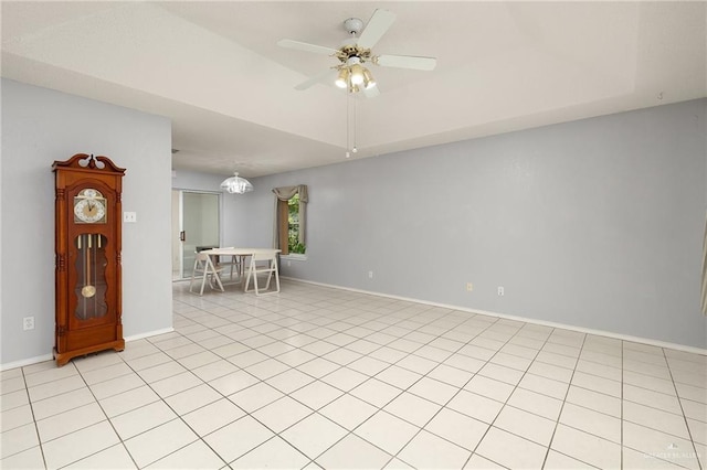 1711 Sun St, Mission, TX 78572 - empty room featuring ceiling fan and baseboards