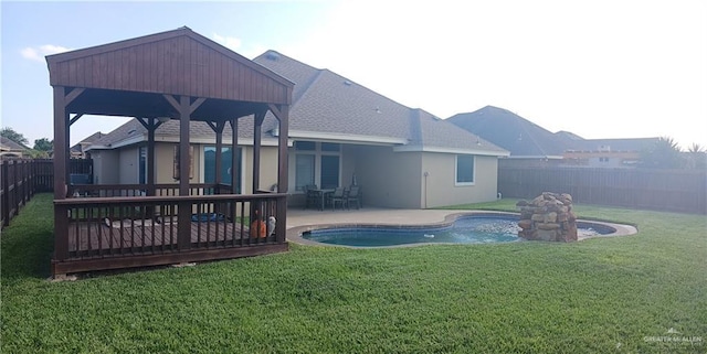 1805 Black Stone St, Edinburg, TX 78542 - view of pool with a patio
