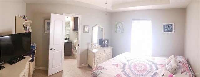 1805 Black Stone St, Edinburg, TX 78542 - bedroom with light tile patterned floors and baseboards