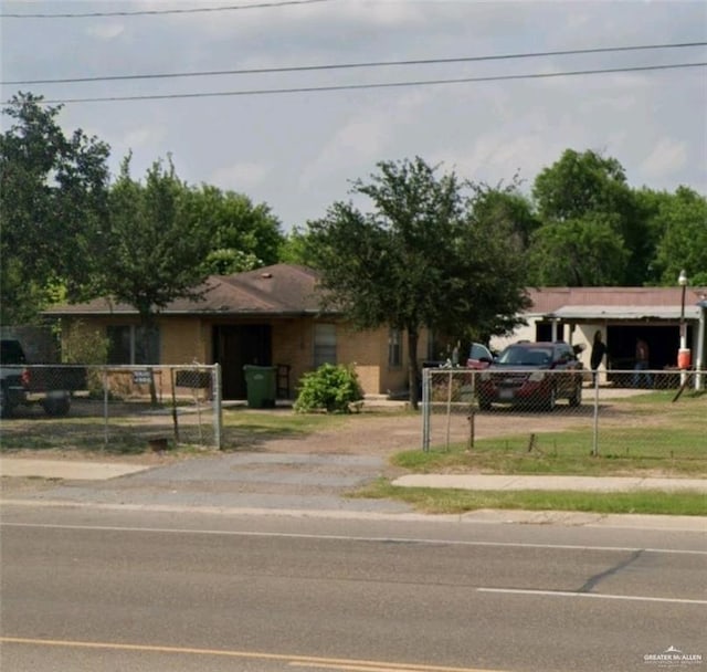 view of ranch-style home