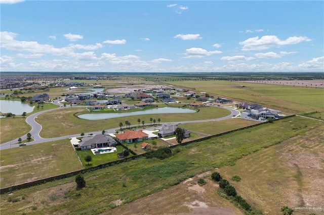 4552 Estancia Pkwy, Mcallen, TX 78504 - aerial perspective of suburban area featuring a nearby body of water