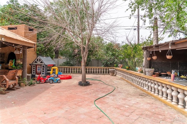 view of patio