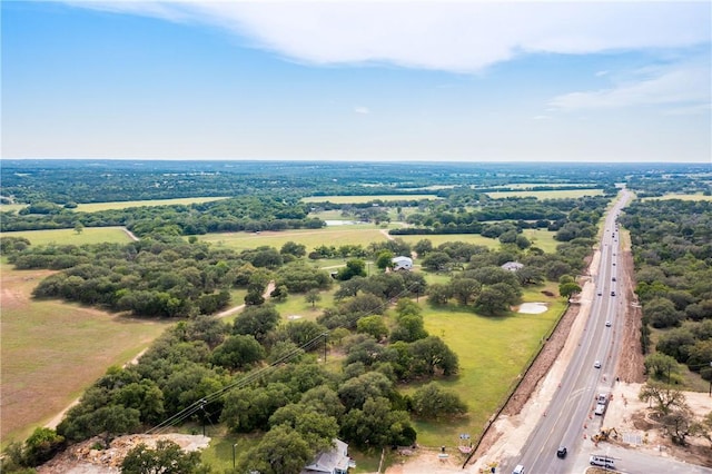 view of aerial view