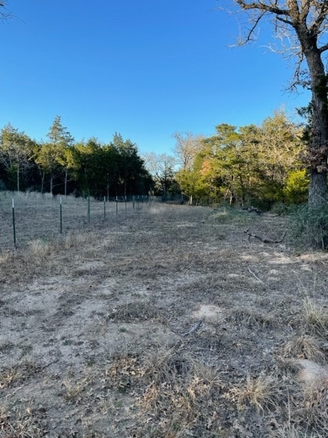 view of yard featuring a rural view