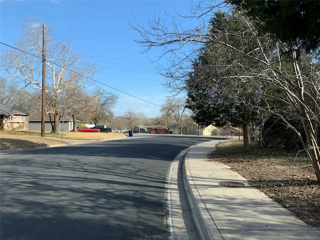 view of street