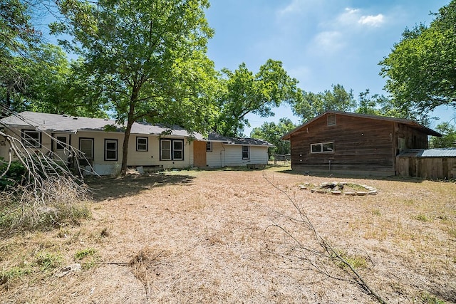 view of back of house