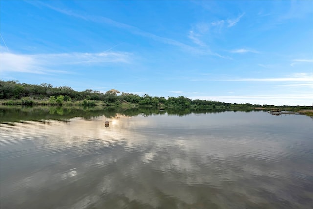 view of property view of water