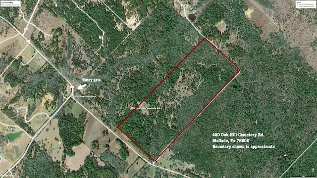 420 Oak Hill Cemetery Rd, Bastrop TX, 78602 land for sale