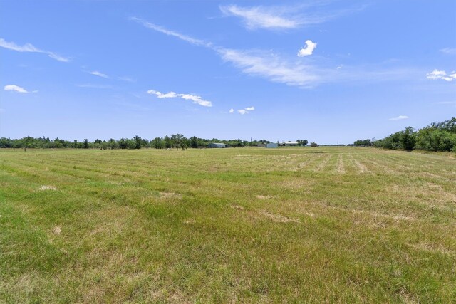 view of landscape featuring a rural view