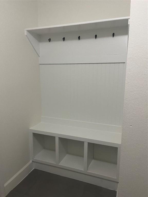 617 Barbara Way, Bastrop, TX 78602 - mudroom with baseboards