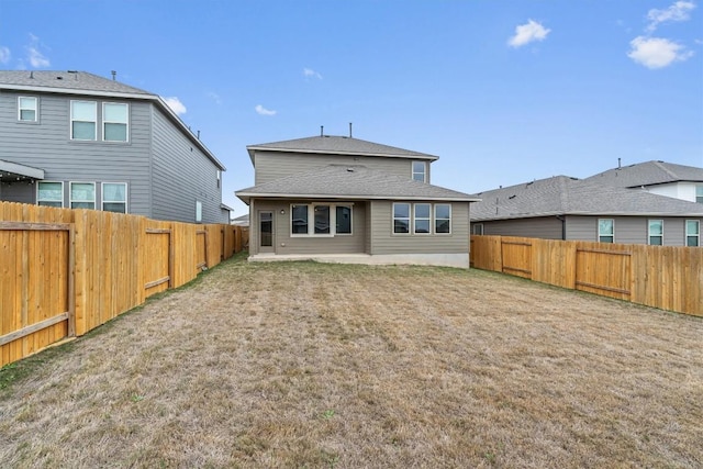 view of rear view of property