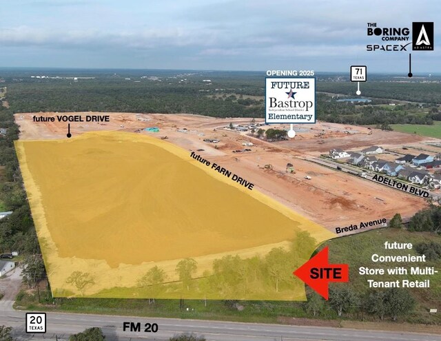 TBD Fm20, Bastrop TX, 78602 land for sale