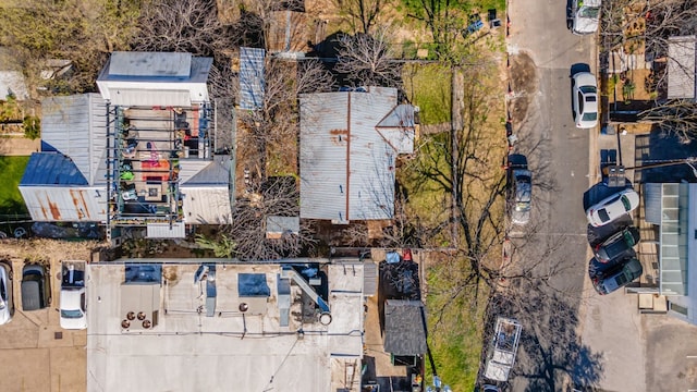 view of aerial view