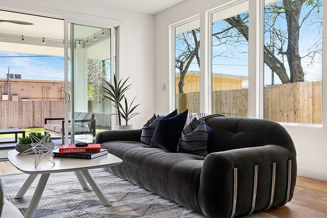 sunroom featuring a healthy amount of sunlight